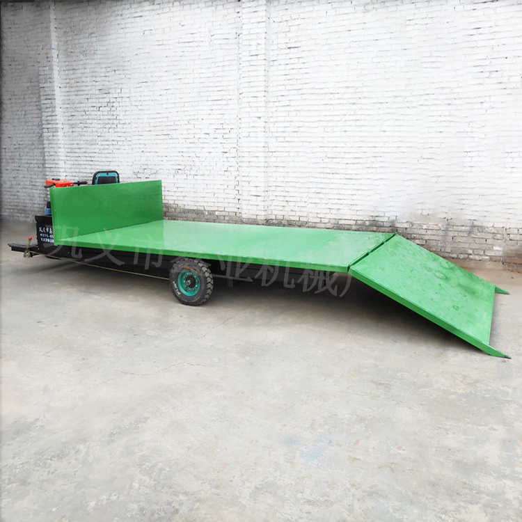側(cè)板低工作面電動平板車 搬運(yùn)輕松方便