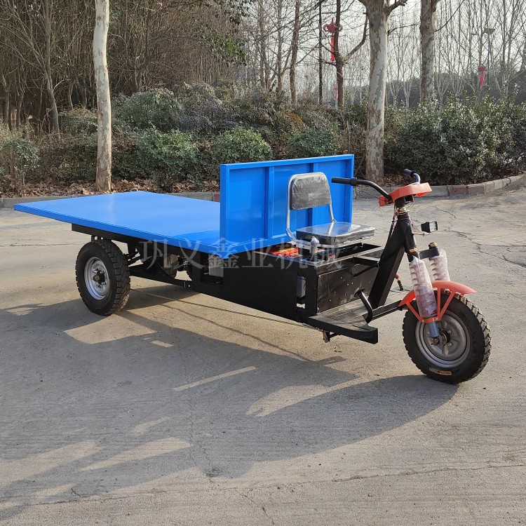 工地電動(dòng)平板車工地人的左膀右臂