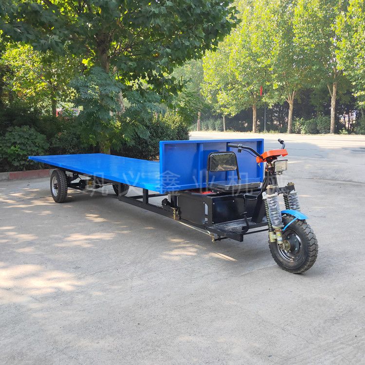 車間大件搬運(yùn)三輪電動(dòng)平板車如何使用